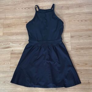 Zella Women's Black Athletic Dress Small Athleisure Sport Tennis Workout Halter